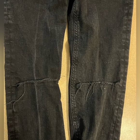 Free People We the Free Black 5 Button Fly Jeans - Picture 4 of 4